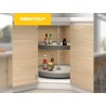 Plateau rond tournant 2 niveaux pour meuble cuisine Plateau rond tournant 2 niveaux pour meuble cuisine