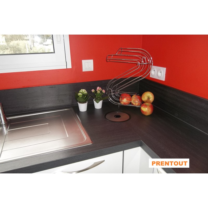 Vide déchets Prentout blanc ABS