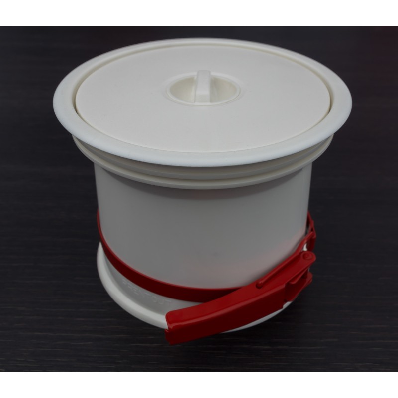 Vide déchets Prentout blanc ABS