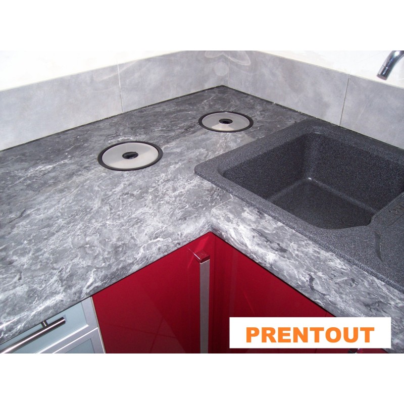 Vide déchets Prentout noir INOX