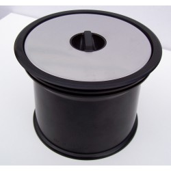 Système colonne Prentout noir INOX