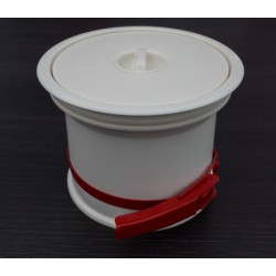 Vide déchets Prentout blanc ABS