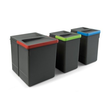 Conteneur poubelles 1 x 15 litres pour base 2-3-4 cavités