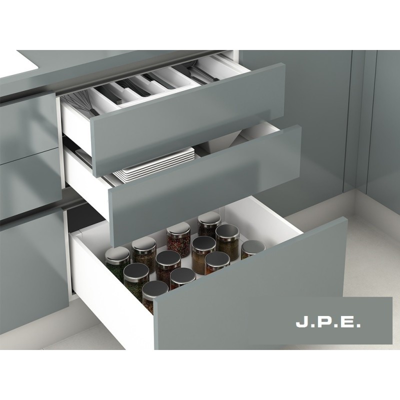 niveaux – range épices extensible en PVC pour le tiroir de cuisine