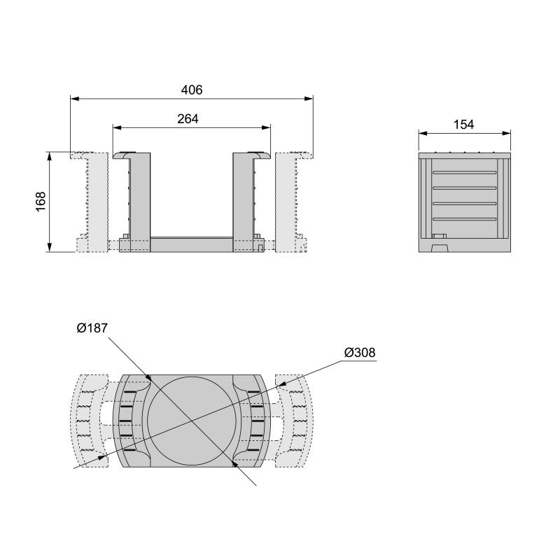 Porte vaisselle range assiettes