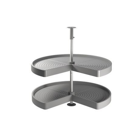 Plateau 3/4 tournant 2 niveaux pour meuble cuisine Plateau 3/4 tournant 2 niveaux pour meuble cuisine