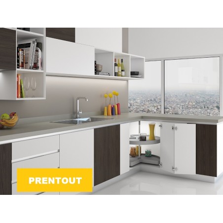 Plateau 3/4 tournant 2 niveaux pour meuble cuisine Plateau 3/4 tournant 2 niveaux pour meuble cuisine